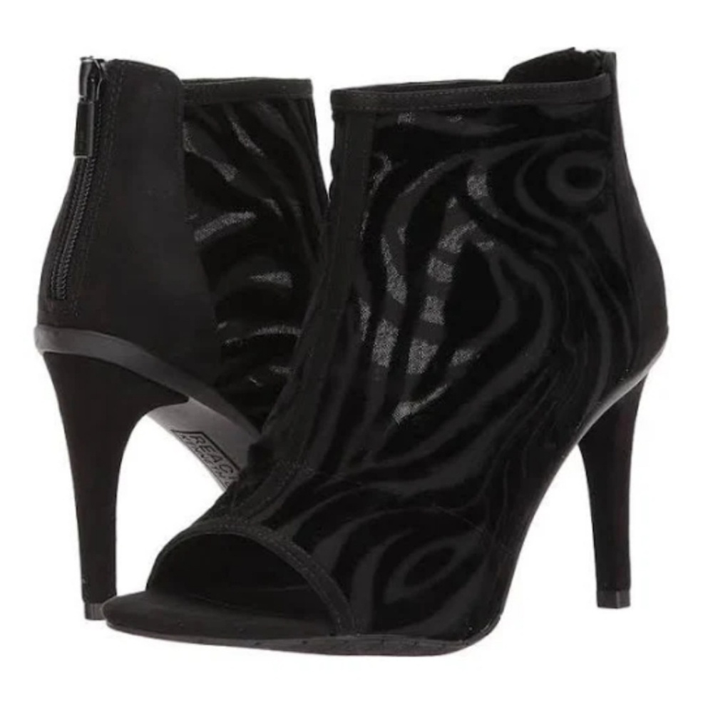 Kenneth Cole Reaction Peep Toe Bootie - Velvet